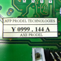 AFP PRODEL Achskarte Seriell Y0999.144A 9937 143 AC GEB