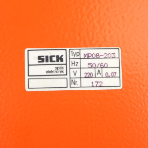 SICK Schaltgerät MP08-203 220V NOV