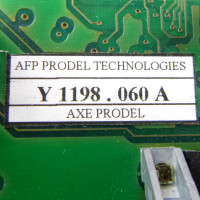 AFP PRODEL Achskarte Seriell Y1198.060A 9843 063 AC GEB