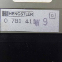 Hengstler Vorwahlzähler 0781411 12VDC/AC GEB