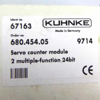Kuhnke Servo Counter Modul 680.454.05 OVP