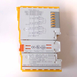 Beckhoff TwinSAFE-Logic-Busklemme KL6904 GEB