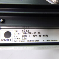 KNIEL Linearregler CÜ 5.2 230V GEB
