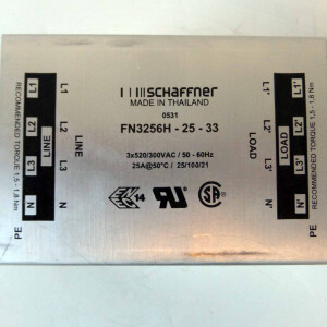 Schaffner Netzfilter FN3256-25-33 3x520/300VAC 50/60Hz GEB