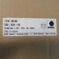 KNIEL Stromversorgung VE3P 48.63 580-004-02.04 OVP