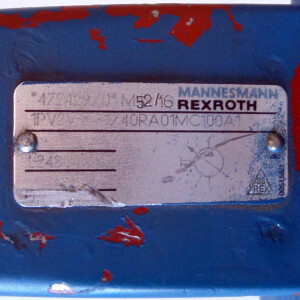 Rexroth Flügelzellenpumpe 1 PV2V3-31/40RA01MC100A1 GEB