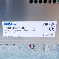 Cosel Einbau-Schaltnetzteil PBA1000F-36 GEB