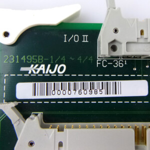 Kaijo Modul 231495B-1/4~4/4 GEB