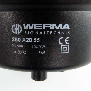 WERMA Blitzleuchte 740.280.023 280 X20 55 GEB