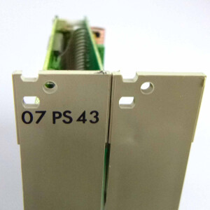 BBC Baugruppe 07PS43 07PS43AR0001 GJR5220300R0001 OVP