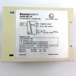 Baumer electric Schaltverstärker SAIB 58T10 GEB