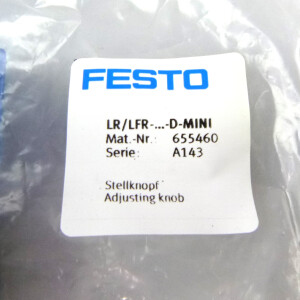 Festo Stellknopf LR/LFR D-MINI 655460 OVP