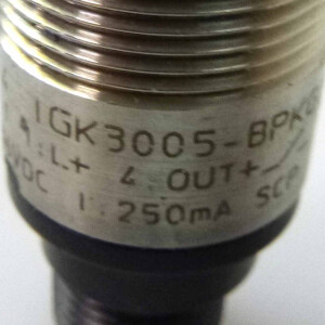 ifm efector induktiver Näherungsschalter IG6014 IGK3005-BPKG/US GEB