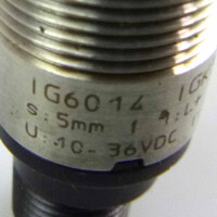 ifm efector induktiver Näherungsschalter IG6014 IGK3005-BPKG/US GEB