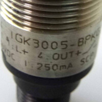 ifm efector induktiver Näherungsschalter IG6014 IGK3005-BPKG/US GEB