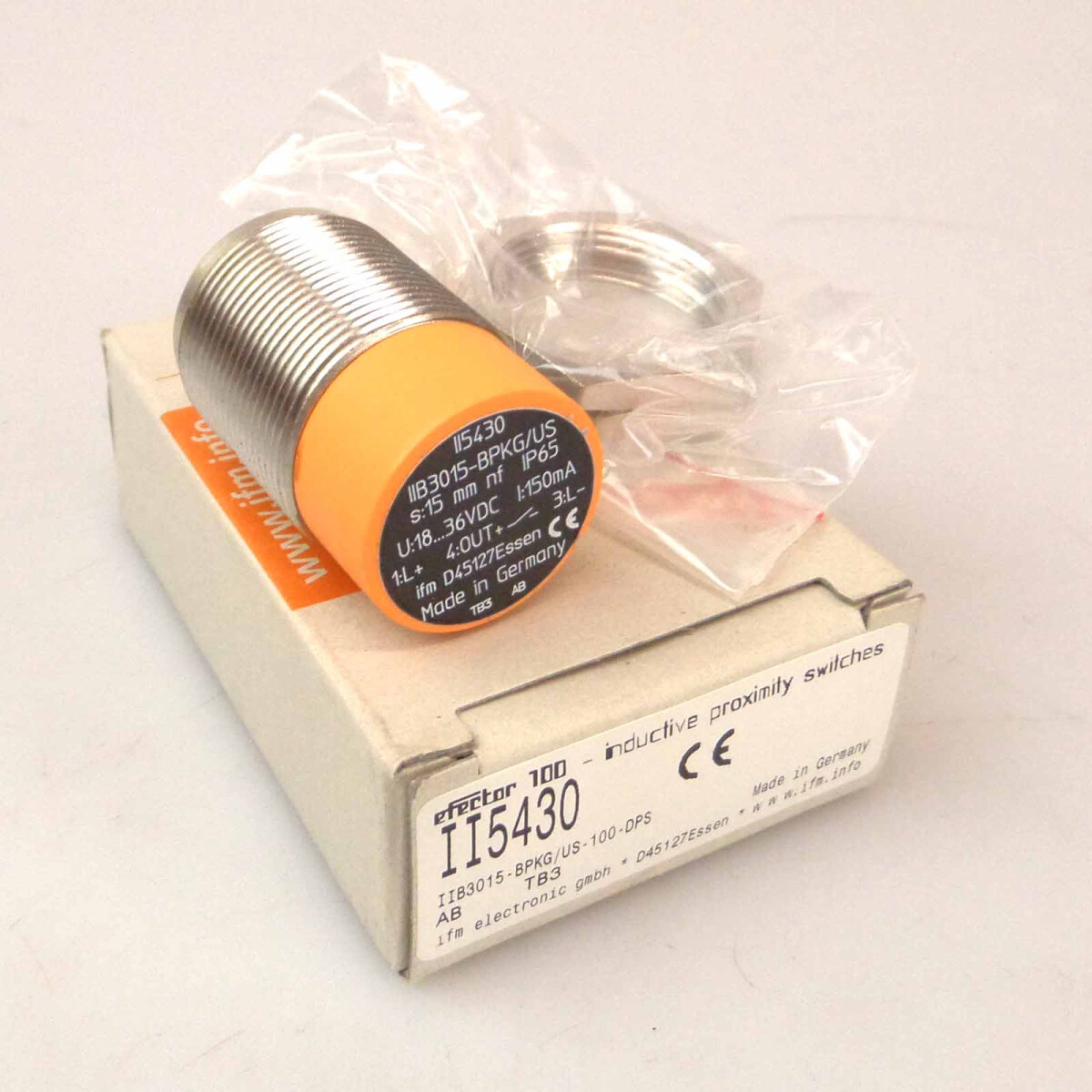 ifm efector induktiver Näherungsschalter II5430 IIB3015