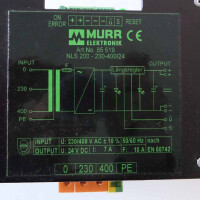 MURR ELEKTRONIK Power Supply NLS200-230-400/24 85519 OVP