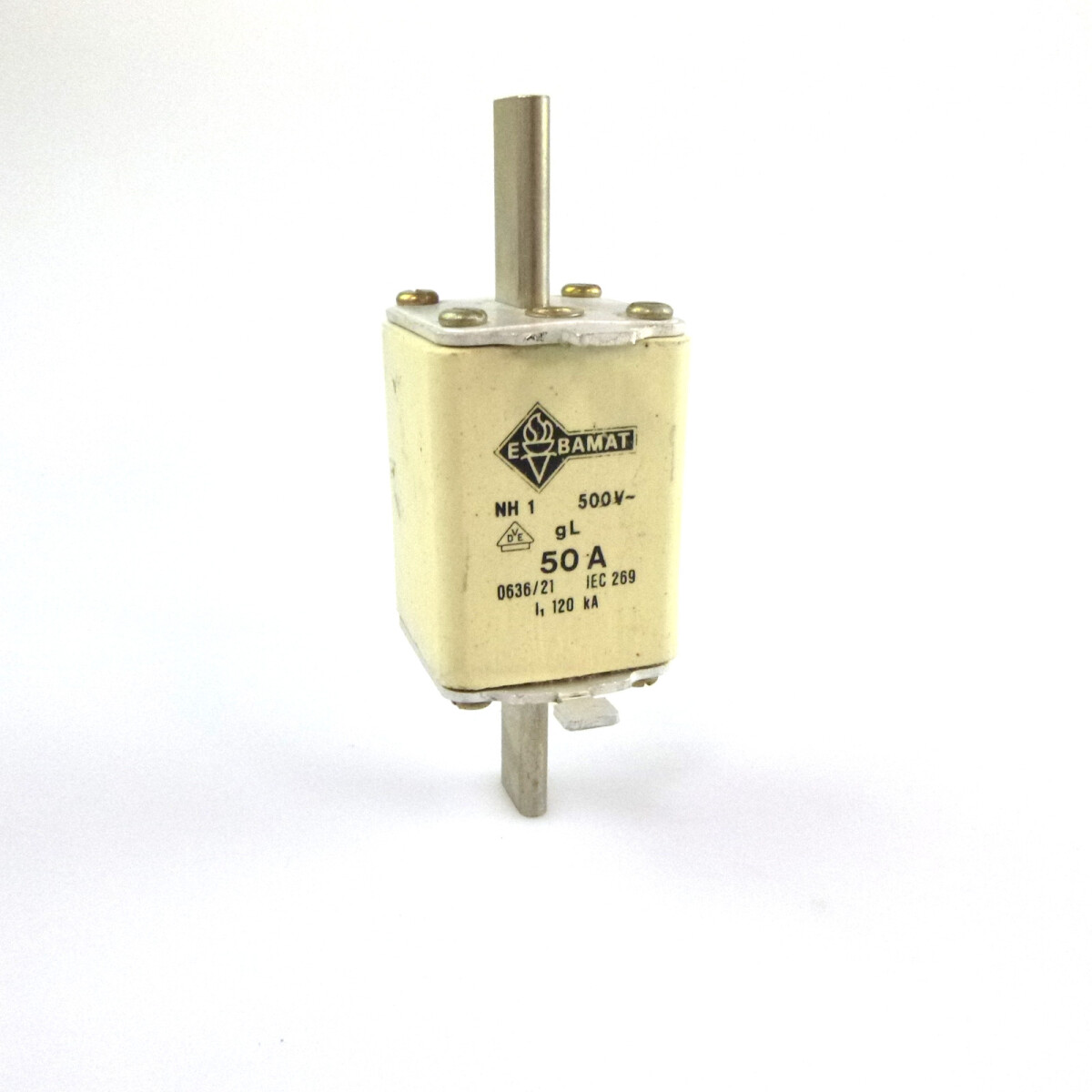 Ebamat Sicherungseinsatz 0636/21 NH1 50A 500V GEB