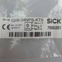 Sick Näherungssensor IQ08-04NPS-KT0 7900201 OVP