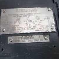 Siemens Gleichstrom-Servomotor 1HU3056-0AC01-Z Z=A31 + ROD320 REM