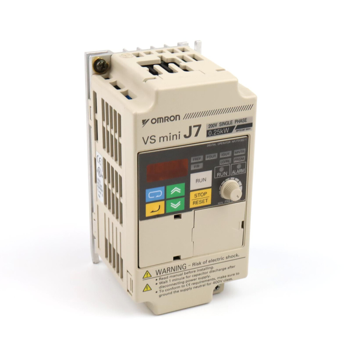 Omron Sysdrive 3G3JV Inverter CIMR-J7AZB0P2 0,25kW GEB