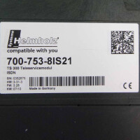 Helmholz TS300 ISDN Teleservicemodul 700-753-8IS21 HW:3-31-3/FW:3.28 GEB