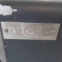 Siemens AC-VSA-Motor 1FT5076-0AK71-1-Z Z=EBD2B+K18 REM