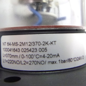 Bühler Niveau- und Temperaturschalter NT64-MS-2M12/370-2K-KT GEB