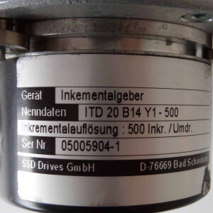 SSD Drives Servomotor ACLn0370 + I10 i=10 + ITD20B14Y1-500 NOV