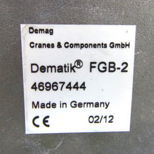 Demag Dematik FGB-2 46967444 GEB