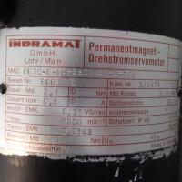 INDRAMAT Servomotor MAC063C-0-HS-3-C/095-B-0// 323678 + SP100-I1-10 NOV