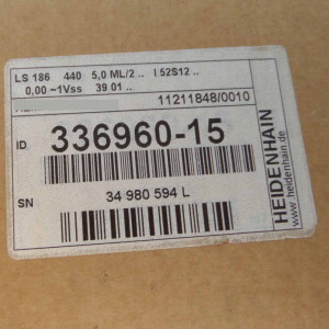 Heidenhain Längenmessgerät LS186 L=440mm A=5,0µm 336960-15 OVP