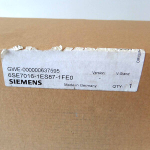 Siemens SIMOVERT Ausgangsdrossel 6SE7016-1ES87-1FE0 GEB