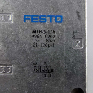 Festo Magnetventil MFH-3-1/4 9964 NOV