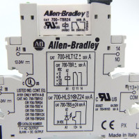 Allen Bradley Relaissockel 700-HLS1Z24 Ser.A + Einzelrelais 700-TBR24 (10Stk) GEB