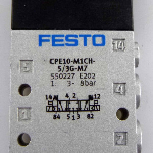 Festo Magnetventil CPE10-M1CH-5/3G-M7 550227 NOV