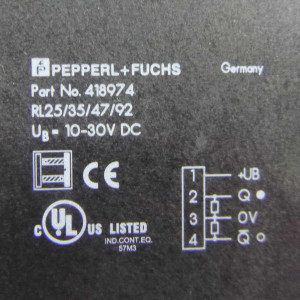 Pepperl+Fuchs Reflexions-Lichtschranke RL25/35/47/92 418974 OVP