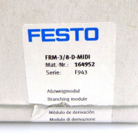 Festo Abzweigmodul FRM-3/8-D-MIDI 164952 OVP