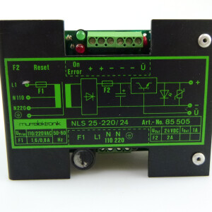 Murr elektronik Trafonetzgerät NLS 25-220/24 85505 GEB