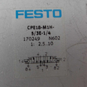 Festo Magnetventil CPE18-M1H-5/3E-1/4 170249 GEB