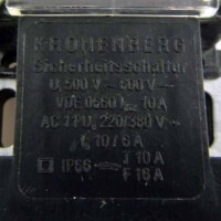 KRONENBERG Sicherheitsschalter WZ F-B GEB