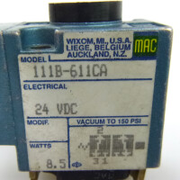 MAC Magnetventil 111B-611CA 24VDC GEB