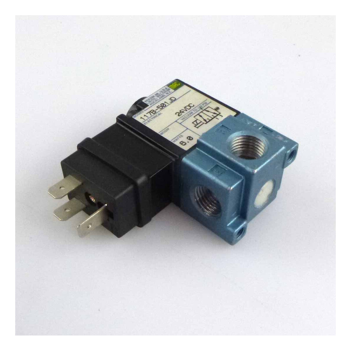 MAC Magnetventil 117B-501 JD 24VDC GEB
