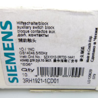 Siemens Hilfschalterblock 3RH1921-1CD01 (5Stk) NOV