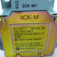 Telemecanique Endschalter ZCK-M1 OVP