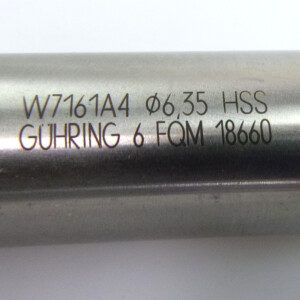 Gühring Zentrierbohrer W7161A4 6,350x25,0mm OVP