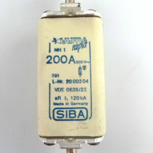 SIBA Sicherungseinsatz NH-1 200A GEB