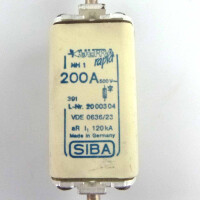 SIBA Sicherungseinsatz NH-1 200A GEB