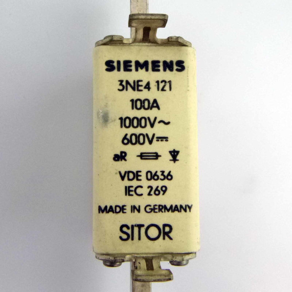 Siemens SITOR-Sicherungseinsatz 3NE4121 (3Stk.) GEB