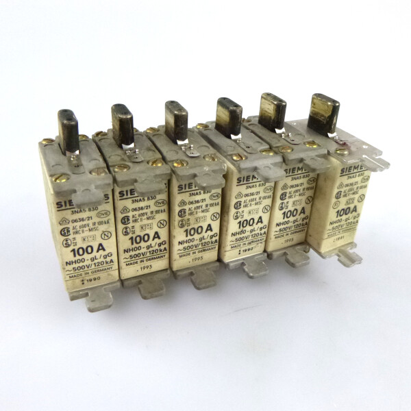 Siemens ISO-NH-Sicherungseinsatz 3NA5 830 100A (6Stk) GEB